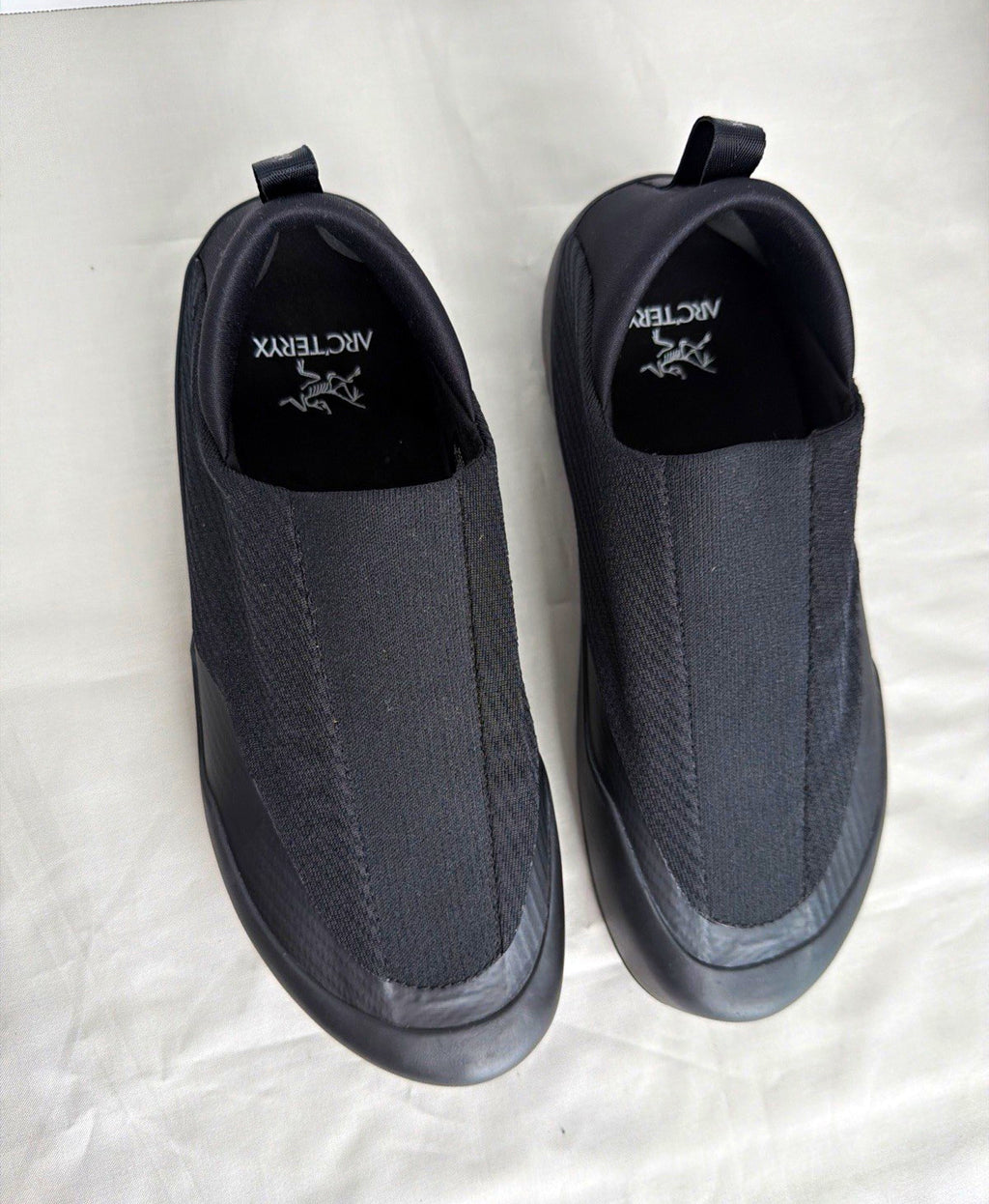 Arc'teryx Kragg Men's Black Slip-On Casual Shoes US 8.5 Lightweight Knit.