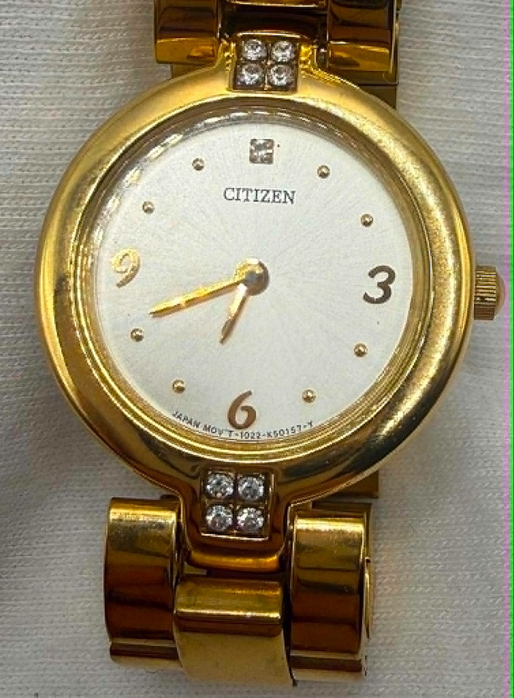 citizen gold watch women excellent condition.