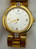 citizen gold watch women excellent condition.