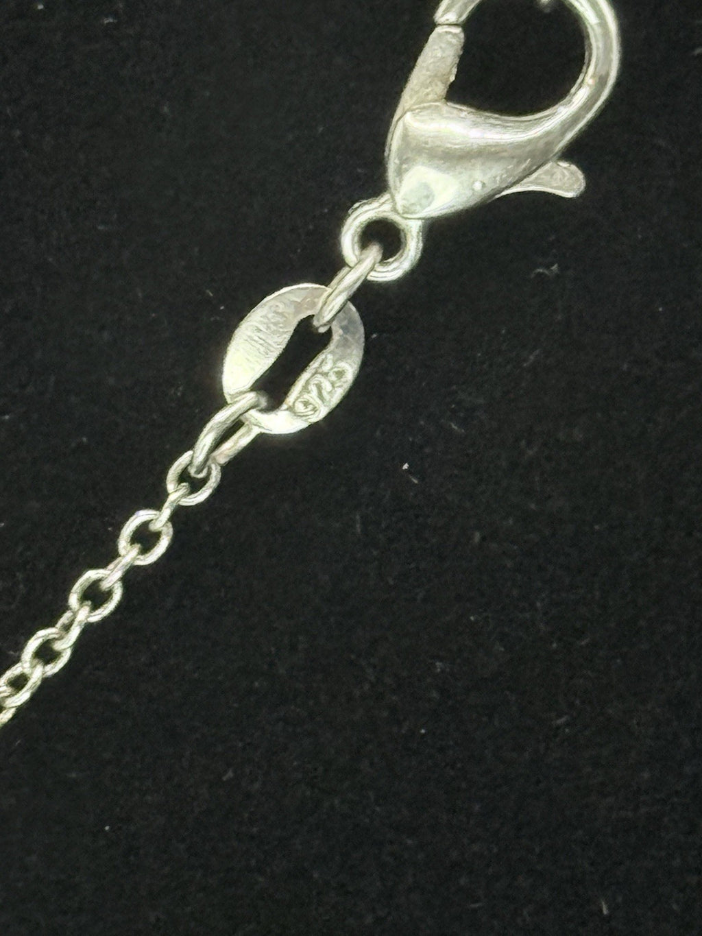 Sterling Silver 925 Turtle Charm Pendant Necklace Blue Oval Opal Bezel.