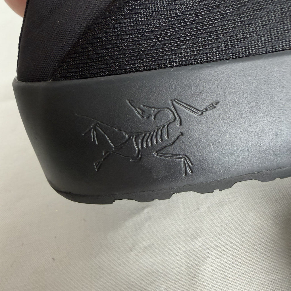 Arc'teryx Kragg Men's Black Slip-On Casual Shoes US 8.5 Lightweight Knit.